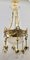 Late 19th Century Cast Brass Pendant Chandelier with Six-Arms 8