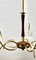Lámpara de araña Diablo italiana vintage con cinco brazos, años 60, Imagen 13