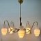 Vintage Italian Diablo Chandelier in the Style of Stilnovo with 5 Arms, 1960s 11