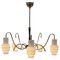 Vintage Italian Diablo Chandelier in the Style of Stilnovo with 5 Arms, 1960s, Image 3