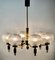 Vintage Italian Chandelier in the Style of Stilnovo with 6 Arms, 1960s, Image 6