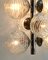 German Swirl Ball Pendant Stem Lamp with 6 Globular Lights from Fischer Leuchten, Image 3