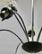 Vintage Italian Chandelier with Nine Arms and Chrome Details from Stilnovo, 1960s, Image 6