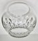 Large Belgian Cut Clear Crystal Punch Bowl 10