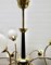 Vintage Italian Chandelier with Nine Arms and Wooden Details from Stilnovo, 1960s, Image 14