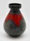 Vases with Black Waves on a Red Glaze from Dumler & Breiden, Set of 3, Image 8