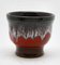 Vases with Black Waves on a Red Glaze from Dumler & Breiden, Set of 3, Image 7