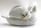 White Swan Planters from Imperiale Nimy for Belgian Majolica, Set of 2 3
