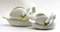 White Swan Planters from Imperiale Nimy for Belgian Majolica, Set of 2, Image 2