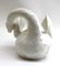 White Swan Planters from Imperiale Nimy for Belgian Majolica, Set of 2 5