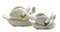 White Swan Planters from Imperiale Nimy for Belgian Majolica, Set of 2 12