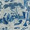 Plats Chinoiserie Delft Bleus et Blancs, 1600s, Set de 2 7