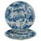 Delft Blue and White Chinoiserie Dishes, 1600s, Set of 2 5