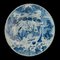 Delft Blue and White Chinoiserie Dishes, 1600s, Set of 2 1