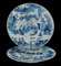 Piatti in stile cinese di Delft blu e bianchi, 1600, set di 2, Immagine 2