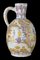 Purple and Yellow Delft Chinoiserie Jug, 1600s 4