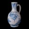 Blue and White Delft Chinoiserie Wine Jug, 1600s, Image 3