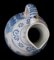 Blue and White Delft Chinoiserie Wine Jug, 1600s 11