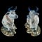 Polychrome Reclining Cows, 1760s, Set of 2, Image 3