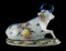 Polychrome Reclining Cows, 1760s, Set of 2 6