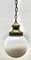Opaline Shade Pendant Lamp, Netherlands, 1930s, Image 11