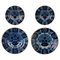 Hand-Painted Delft Plates and Dishes, Set of 4 1