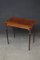 French Mahogany & Inlaid Side Table, Image 1