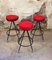 Habana Cocktail Bar & High Stools from Ferrocolor Hermanos Vidal S.A, Spain, 1960s, Set of 4 5