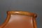 Cherry and Leather Desk Chair from Epoch, Image 7