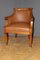 Cherry and Leather Desk Chair from Epoch, Image 1