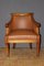 Cherry and Leather Desk Chair from Epoch, Image 5