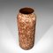 Deutsche Vintage Vintage Lava Vase oder Flurständer aus Keramik, 1960er 6