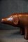 Mid-Century Leather Pig Figurine by Dimitri Omersa, 1960 2