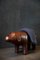 Mid-Century Leather Pig Figurine by Dimitri Omersa, 1960 4