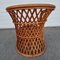 Italian Barn Bamboo Chair, 1950s 7