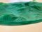 Art Deco Green Glass Tray from Verlys France 7