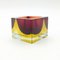 Sommerso Murano Glass Catch-All or Vide Poche by Flavio Poli for Seguso, 1970s 2