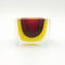 Sommerso Murano Glass Catch-All or Vide Poche by Flavio Poli for Seguso, 1970s 3