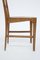 Vintage Stühle aus Holz von Ico Parisi, 1950er, 6er Set 4