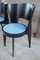 Postmodernist Painted Wood Bistro Chairs, France, 1980s, Set of 6 10