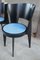 Postmodernist Painted Wood Bistro Chairs, France, 1980s, Set of 6, Image 10