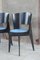 Postmodernist Painted Wood Bistro Chairs, France, 1980s, Set of 6 11