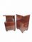 Art Deco Modernist Mahogany Speckeled Bedside Tables, Set of 2, Image 8