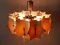 Mid-Century Modern Austrian 18-Flamed Pendant Lamp or Chandelier, 1960s, Image 15