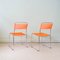 Orange Spaghetti Chairs by Giandomenico Belotti for Alias, 1980s, Set of 2, Image 6