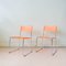 Orange Spaghetti Chairs by Giandomenico Belotti for Alias, 1980s, Set of 2 4