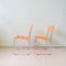 Orange Spaghetti Chairs by Giandomenico Belotti for Alias, 1980s, Set of 2 5