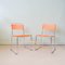 Orange Spaghetti Chairs by Giandomenico Belotti for Alias, 1980s, Set of 2, Image 2