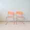 Orange Spaghetti Chairs by Giandomenico Belotti for Alias, 1980s, Set of 2, Image 3