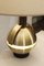 Vintage Postmodern Golden Aluminum Lamp, 1970s, Image 4